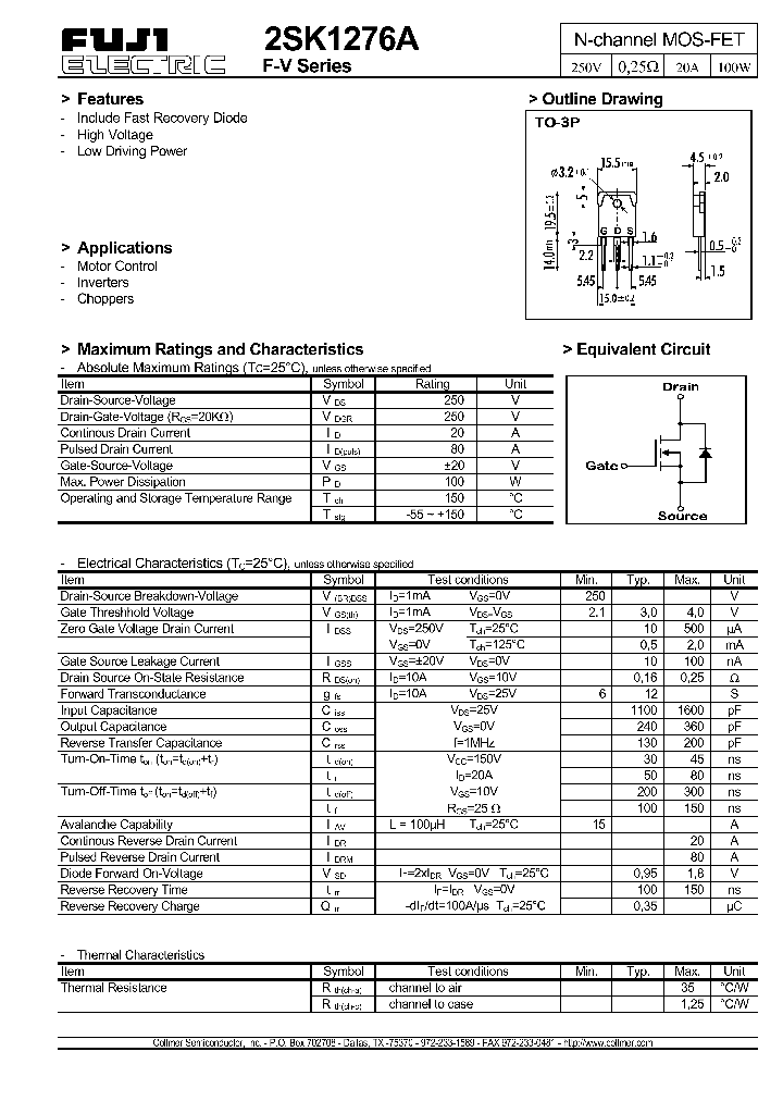 2SK1276A_14626.PDF Datasheet