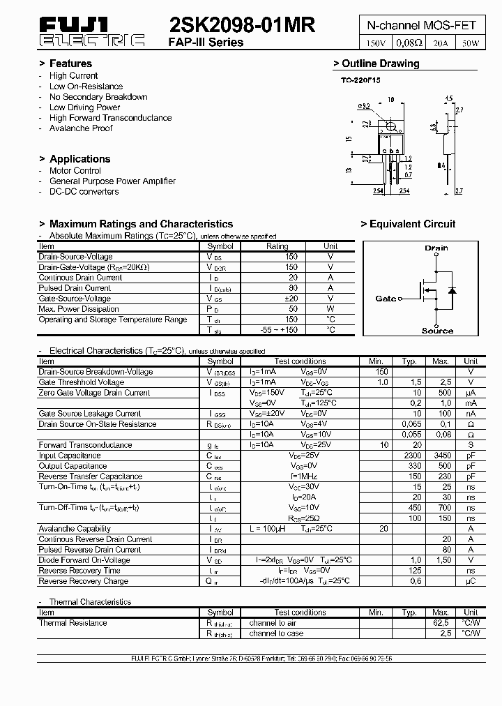 2SK2098-01MR_38954.PDF Datasheet