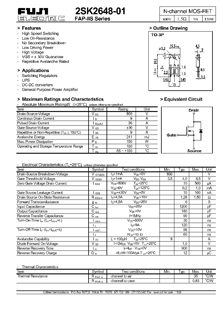 2SK2648_190275.PDF Datasheet
