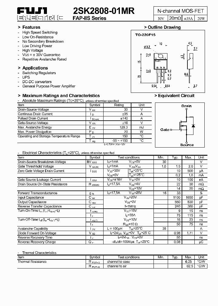 2SK2808_178228.PDF Datasheet