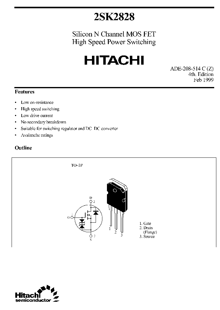 2SK2828_178239.PDF Datasheet