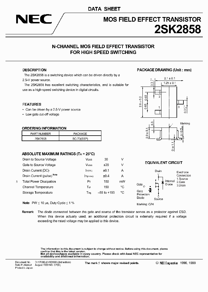 2SK2858_178265.PDF Datasheet