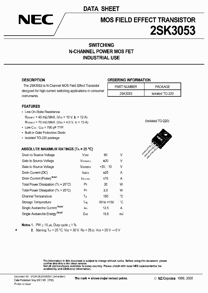 2SK3053_162042.PDF Datasheet