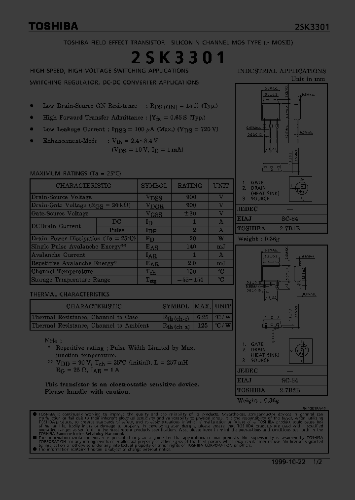 2SK3301_167628.PDF Datasheet