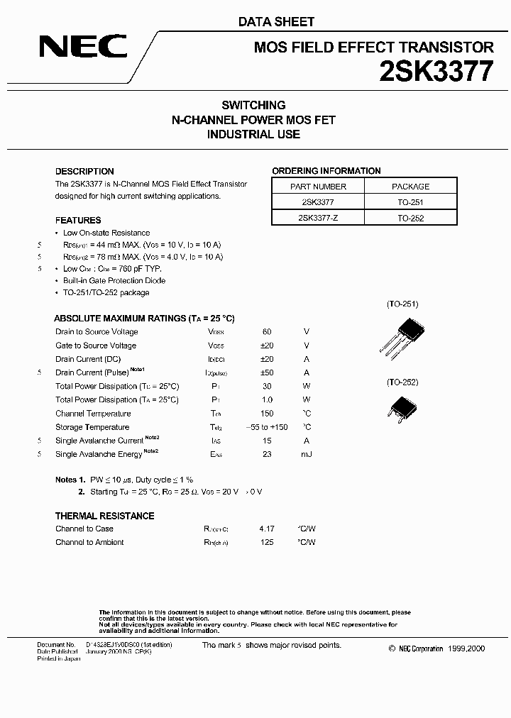 2SK3377_167679.PDF Datasheet