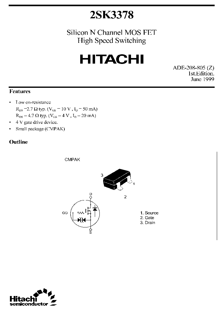 2SK3378_167681.PDF Datasheet