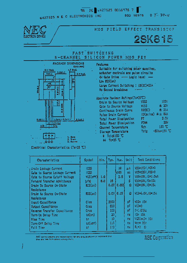 2SK815_12596.PDF Datasheet