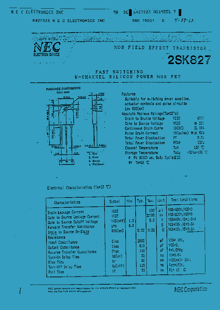 2SK827_12602.PDF Datasheet