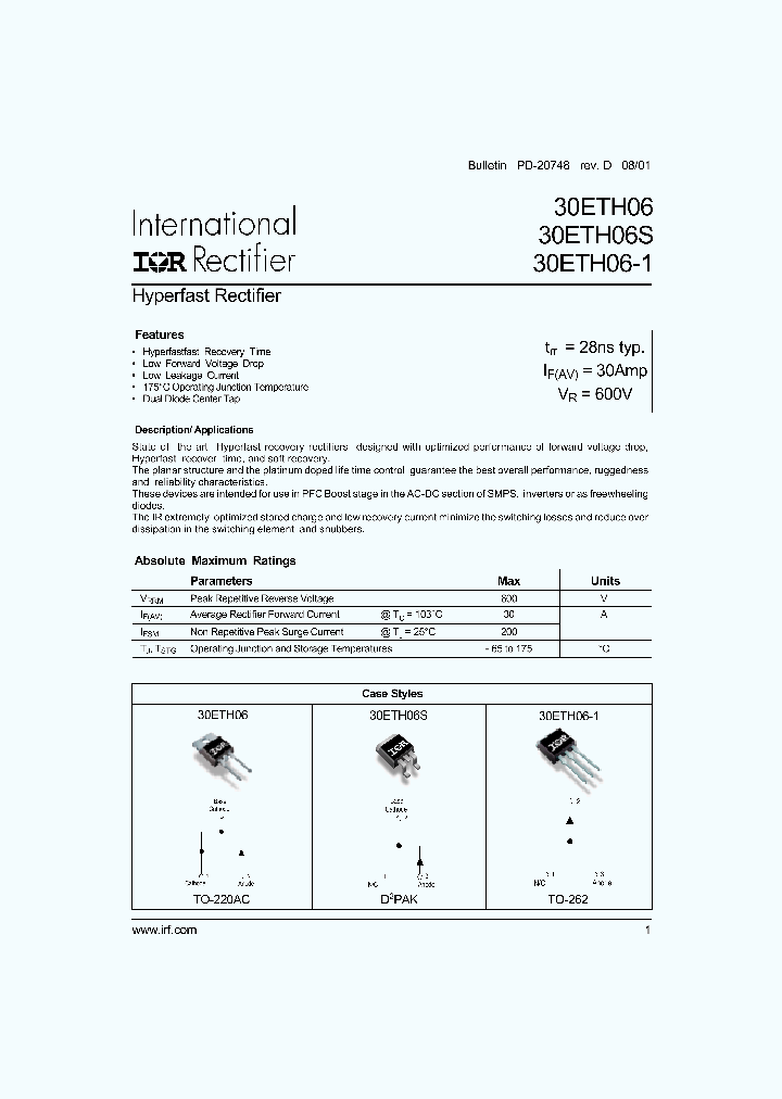 30ETH06_68481.PDF Datasheet