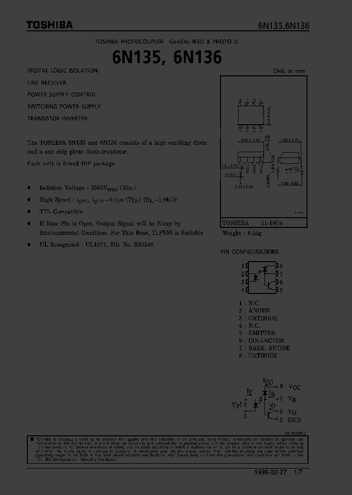 6N135_108398.PDF Datasheet