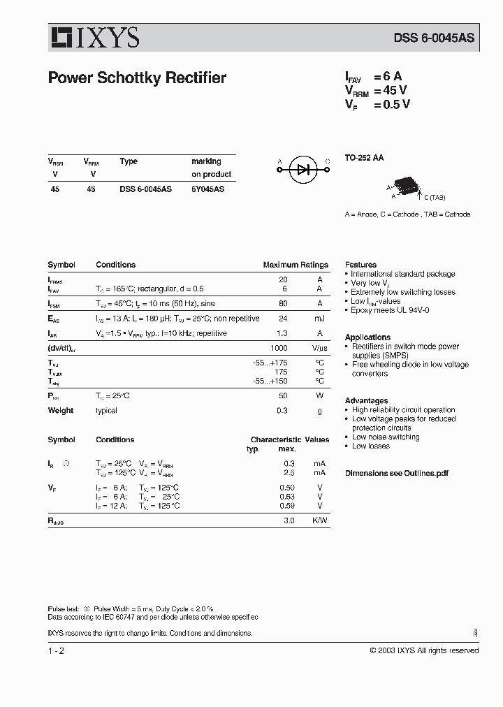 6Y045AS_44427.PDF Datasheet