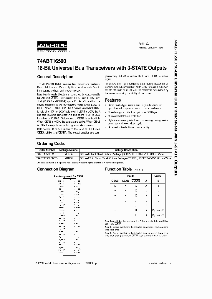 74ABT16500_147167.PDF Datasheet