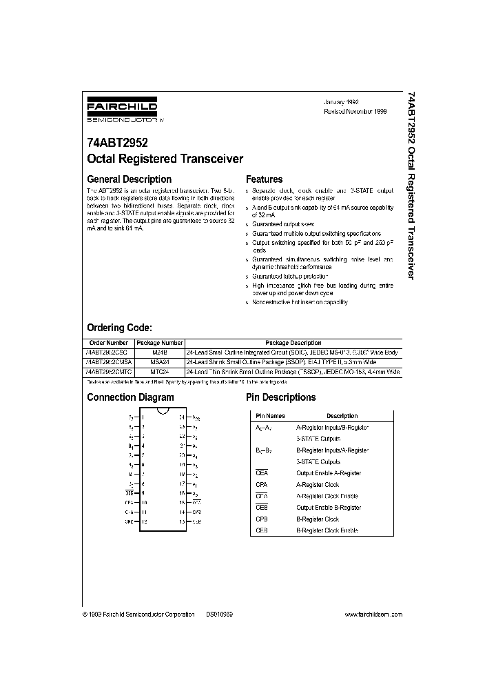 74ABT2952CMSA_100942.PDF Datasheet