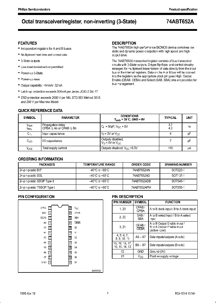 74ABT652A_149606.PDF Datasheet