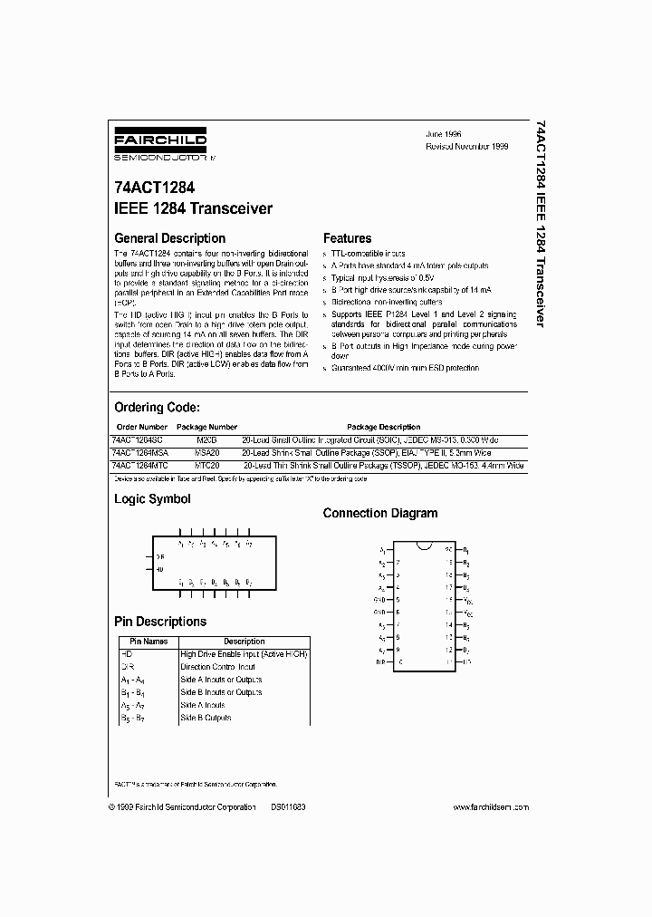 74ACT1284_127273.PDF Datasheet