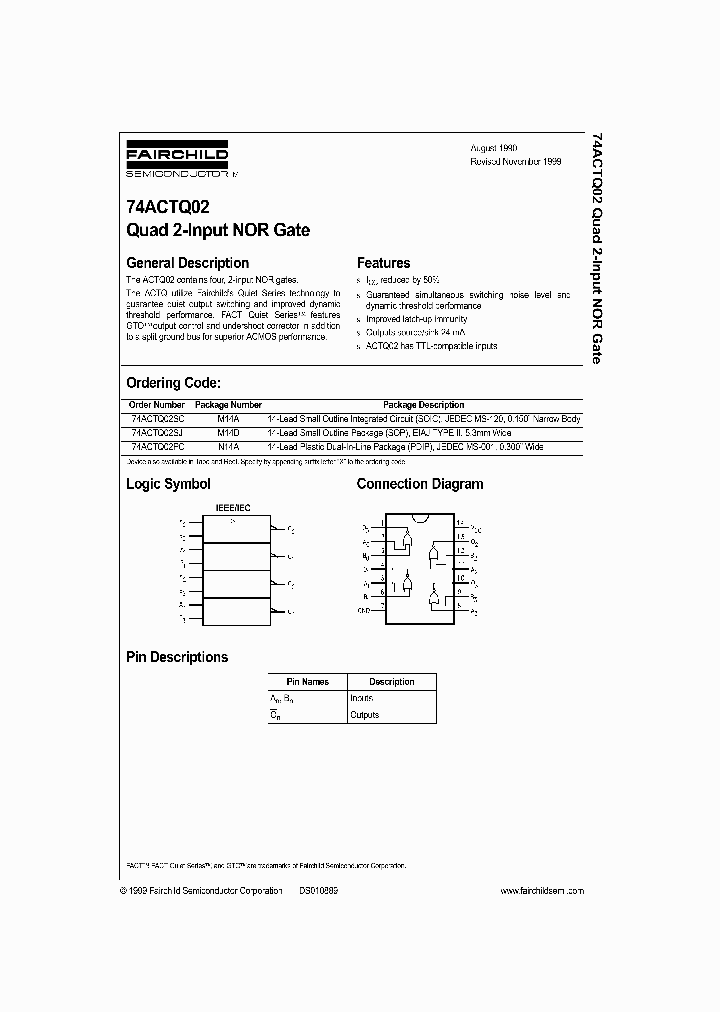 74ACTQ02_17175.PDF Datasheet