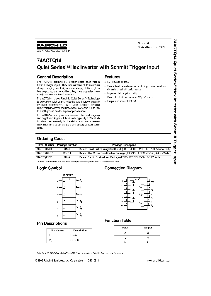 74ACTQ14_17191.PDF Datasheet