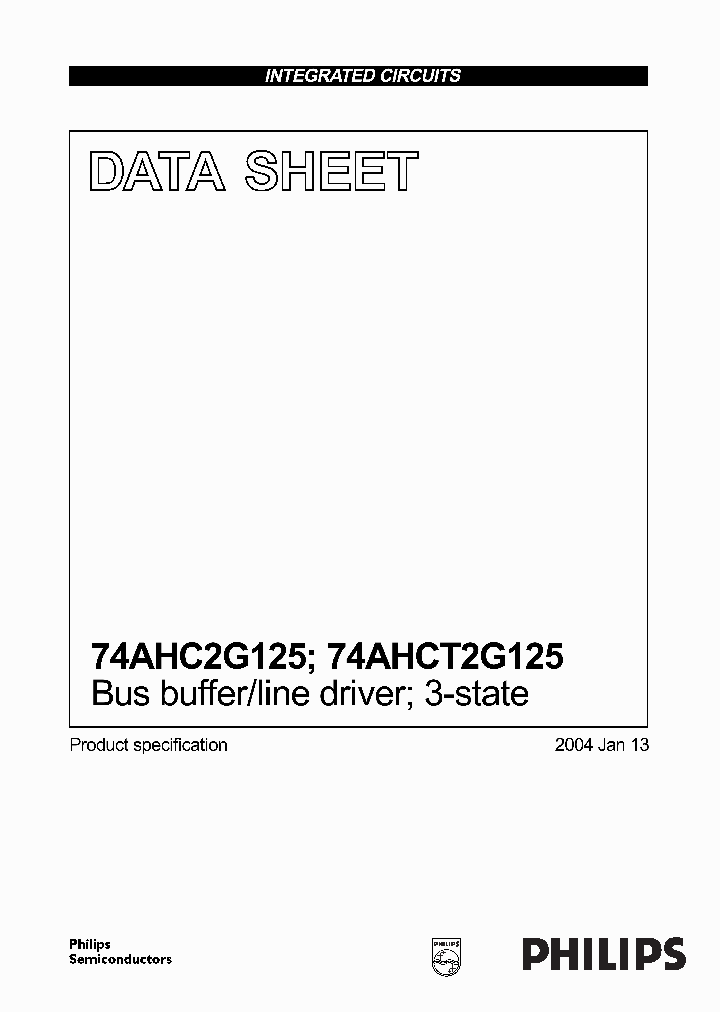 74AHC2G125_17924.PDF Datasheet