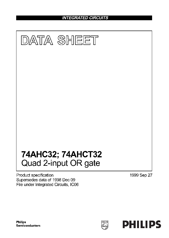 74AHC32_17963.PDF Datasheet