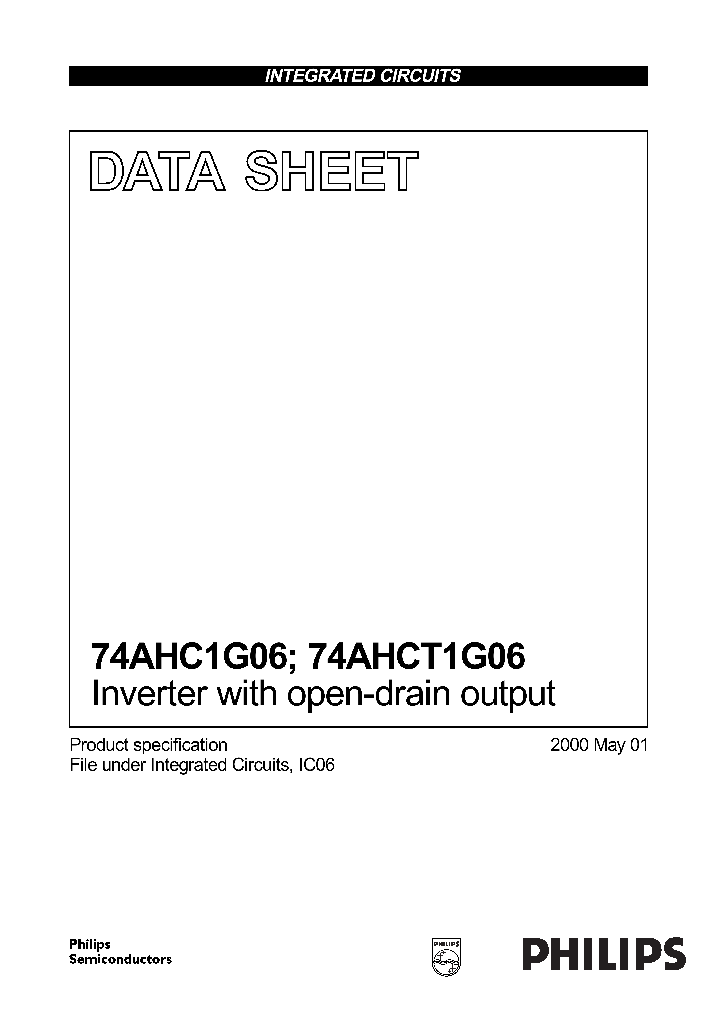 74AHCT1G06_18065.PDF Datasheet