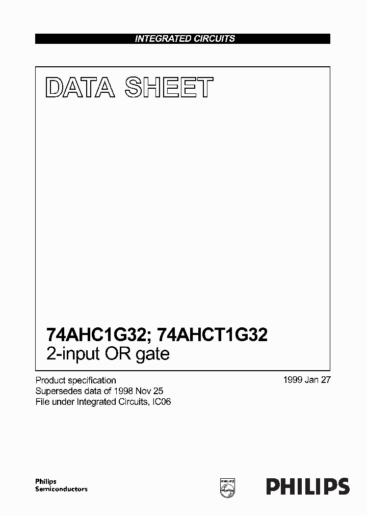 74AHCT1G32_18077.PDF Datasheet