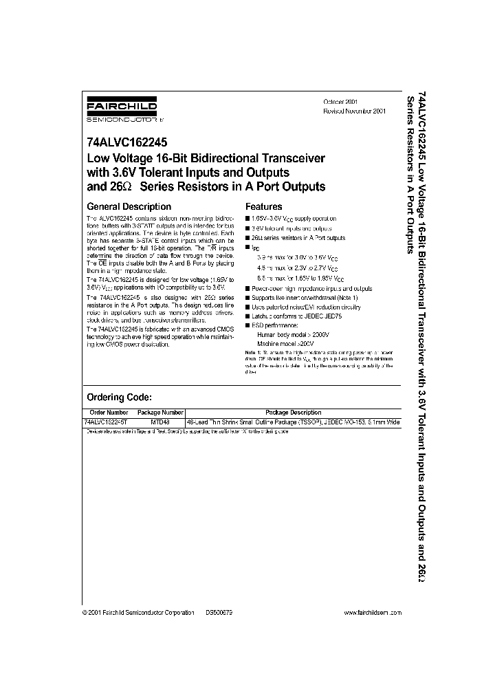 74ALVC162245_18201.PDF Datasheet