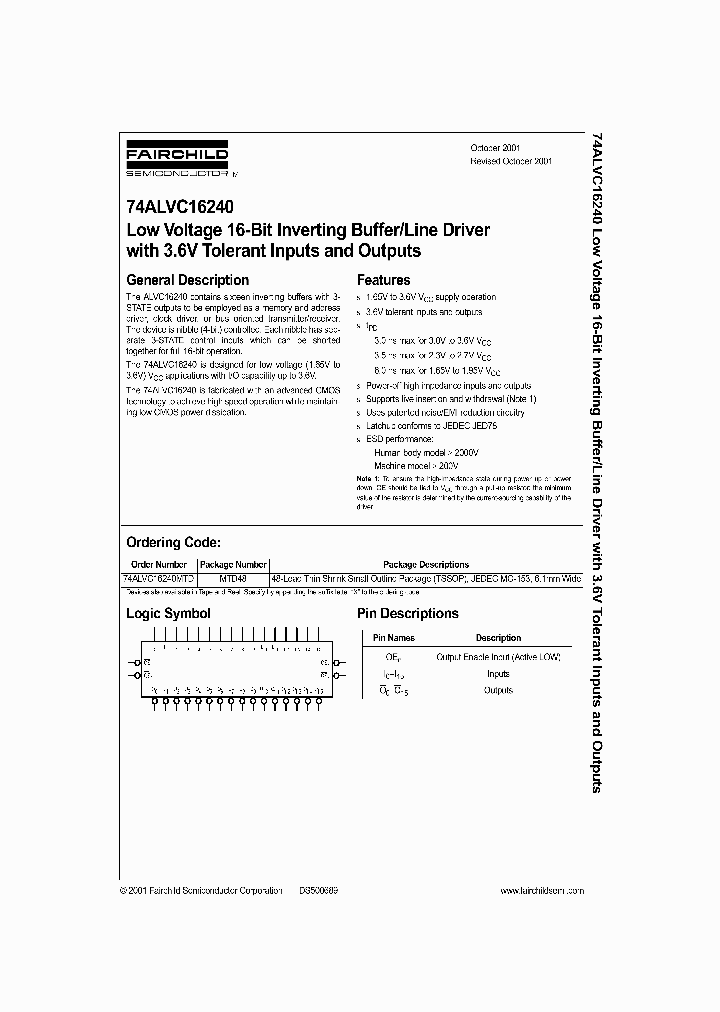 74ALVC16240_18209.PDF Datasheet