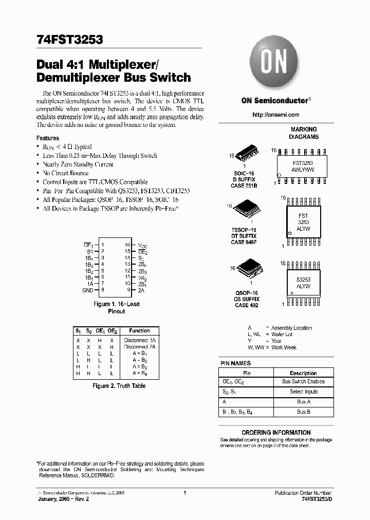 74FST3253_76536.PDF Datasheet