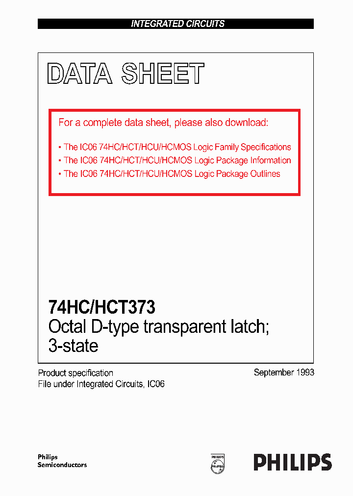 74HC373_10207.PDF Datasheet