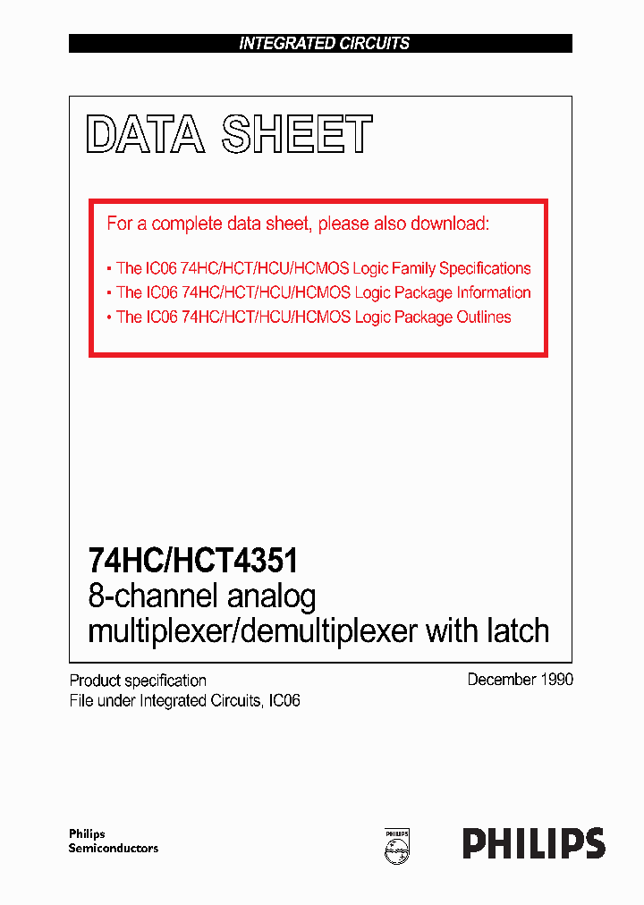 74HCT4351_14514.PDF Datasheet
