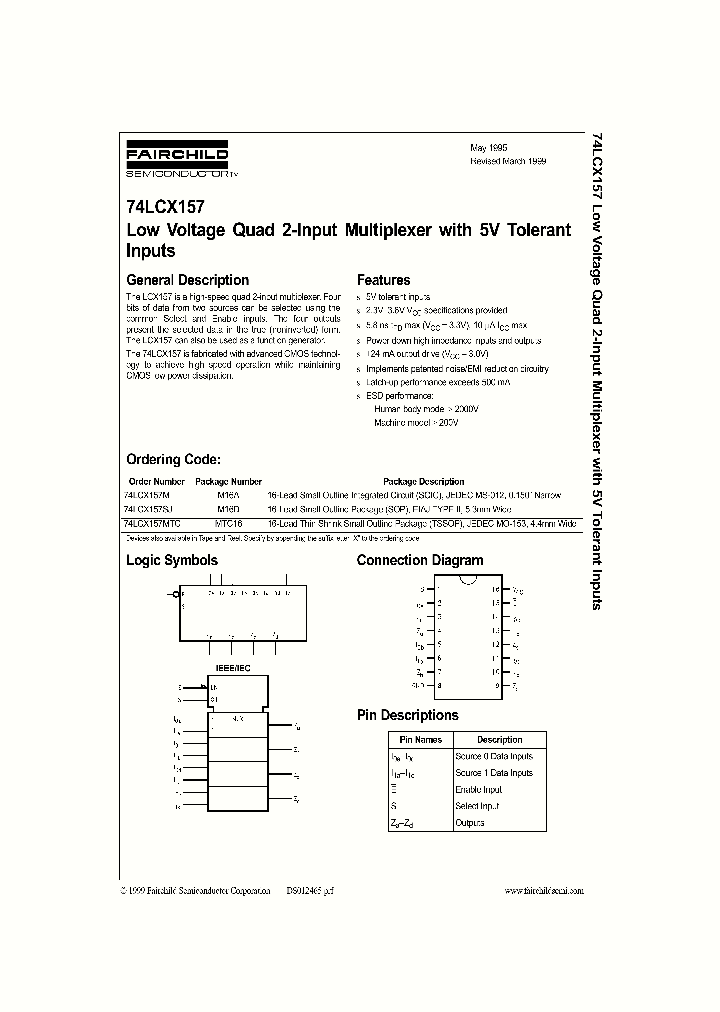74LCX157_12323.PDF Datasheet