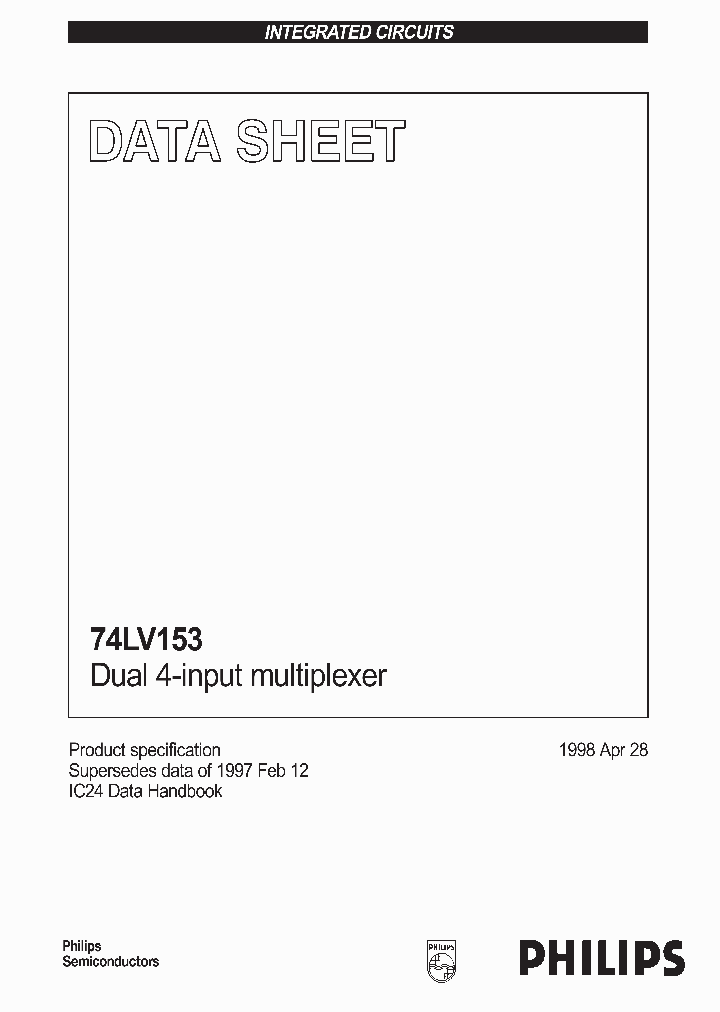 74LV153_17390.PDF Datasheet