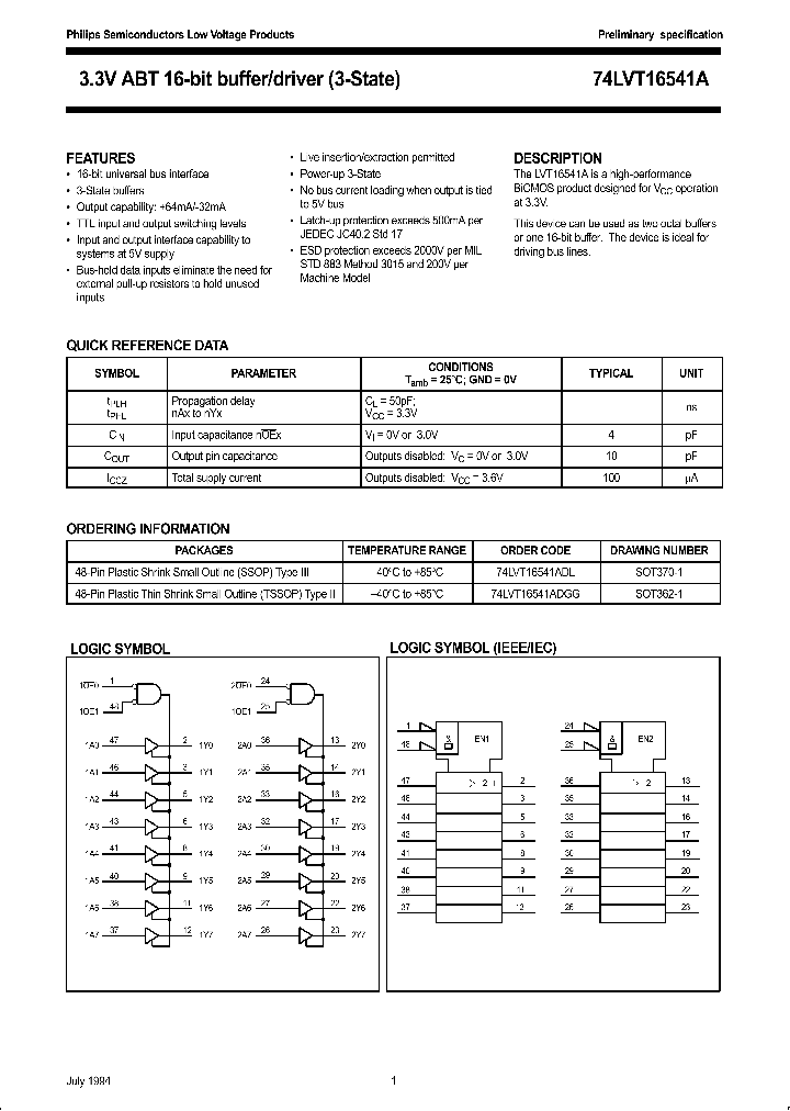 74LVT16541_19795.PDF Datasheet
