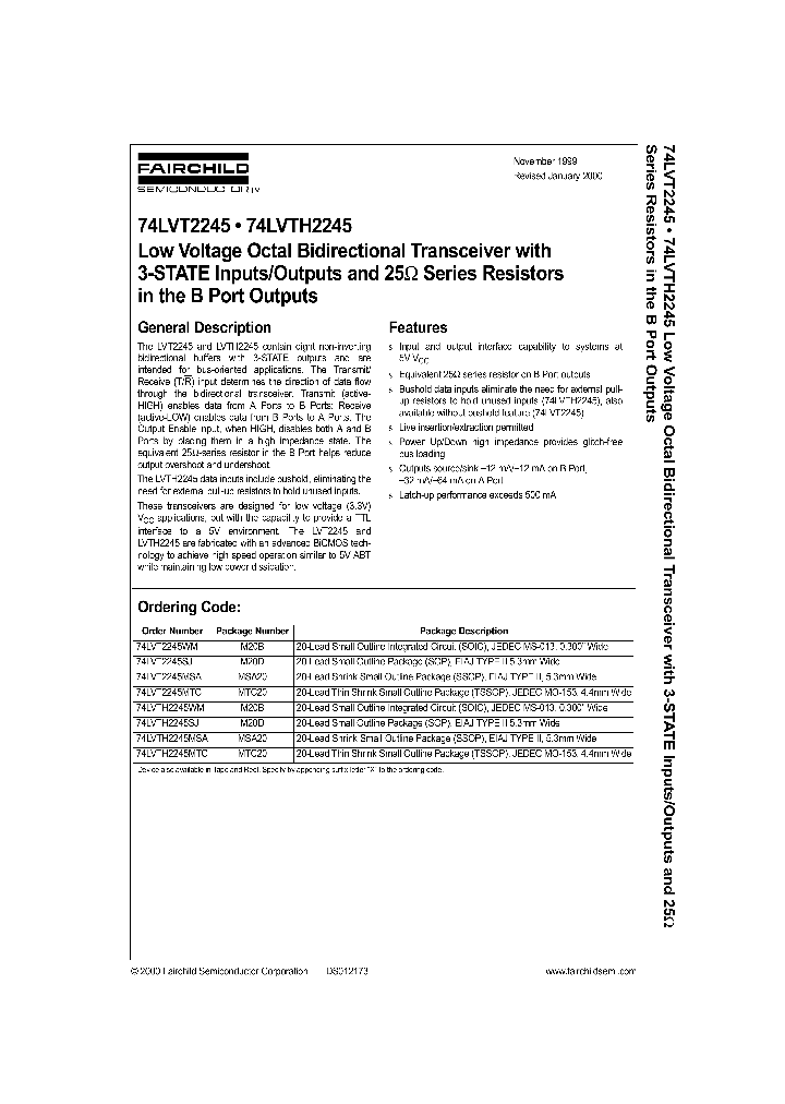 74LVTH2245MSA_19876.PDF Datasheet