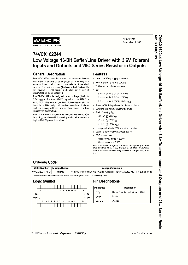 74VCX162244_169729.PDF Datasheet