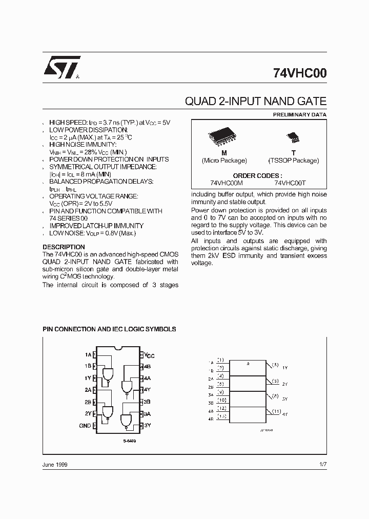74VHC00_55241.PDF Datasheet