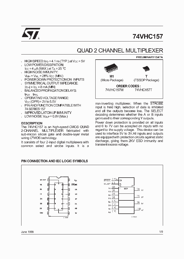 74VHC157_55362.PDF Datasheet