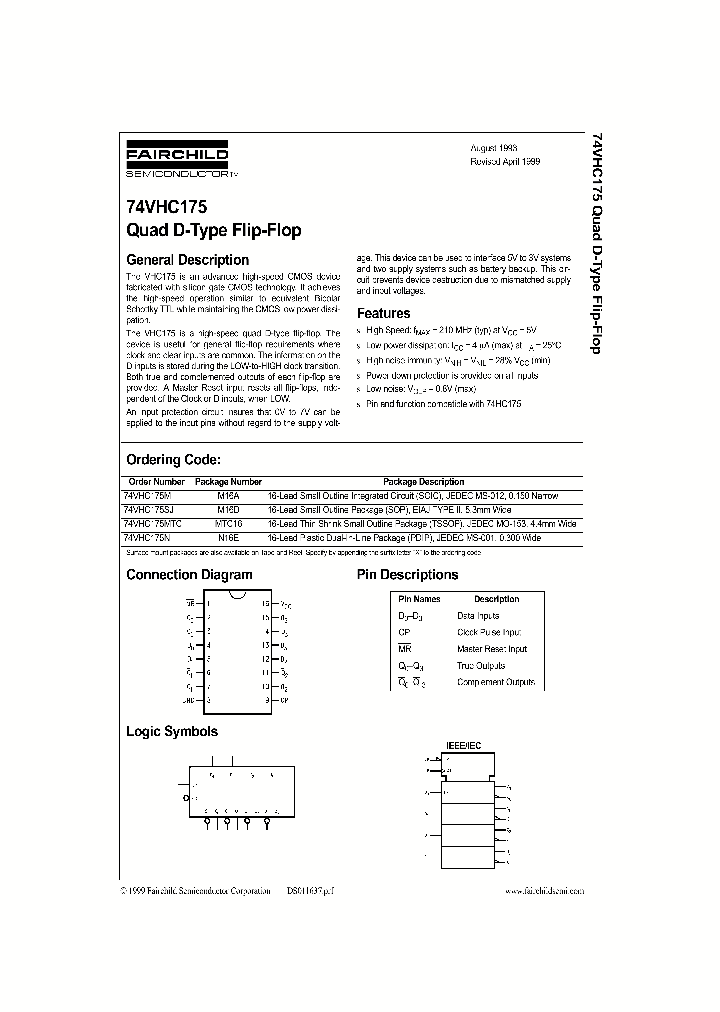74VHC175_55394.PDF Datasheet