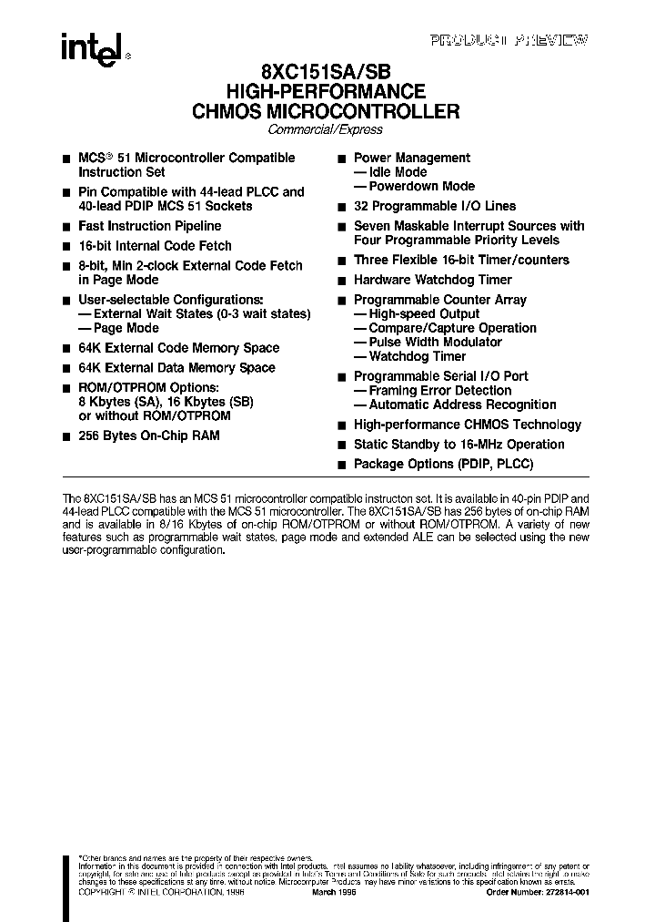 8XC151SA_46112.PDF Datasheet