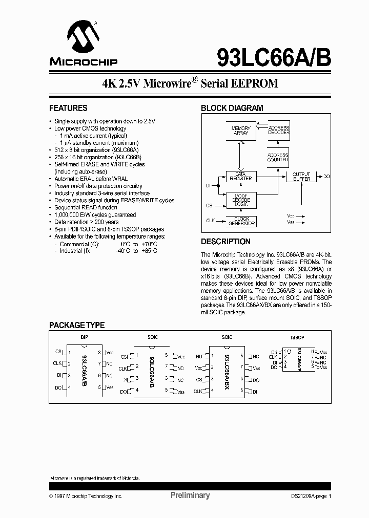 93LC66A_10708.PDF Datasheet