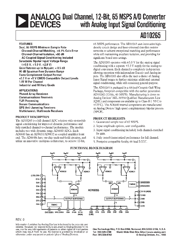 AD10265_129773.PDF Datasheet