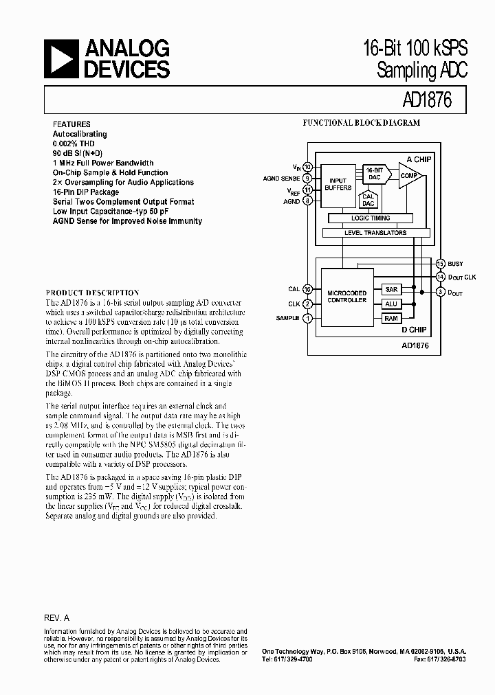 AD1876_161582.PDF Datasheet