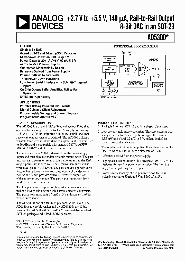 AD5300_20643.PDF Datasheet