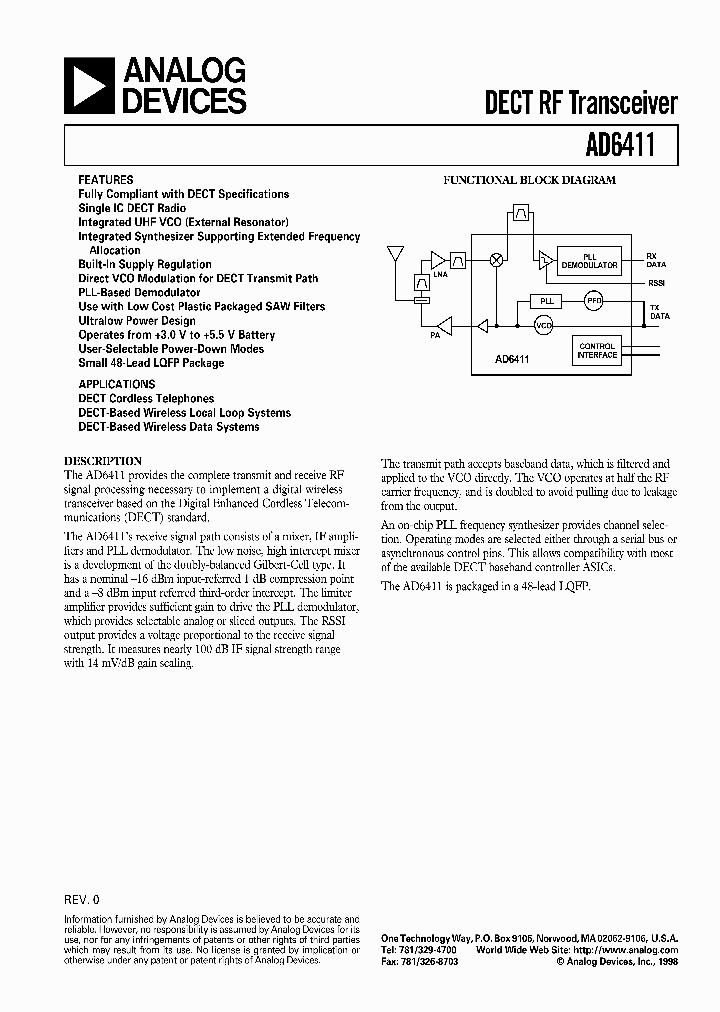 AD6411_194117.PDF Datasheet