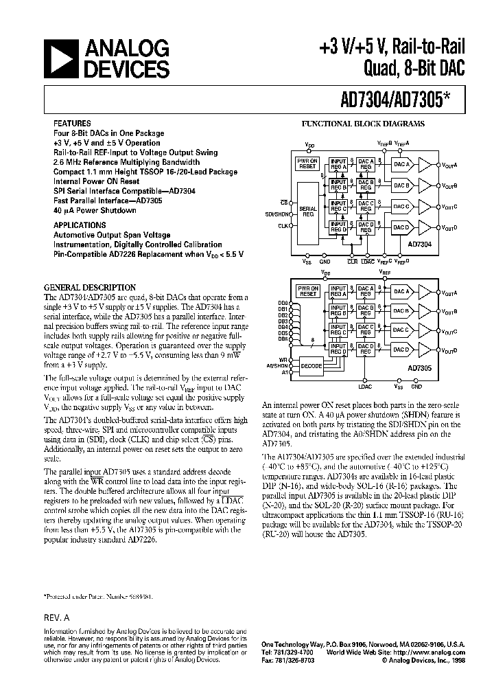 AD7305_141996.PDF Datasheet