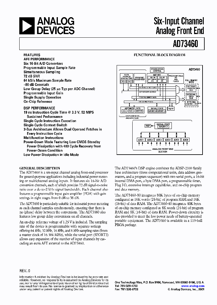 AD73460_20861.PDF Datasheet