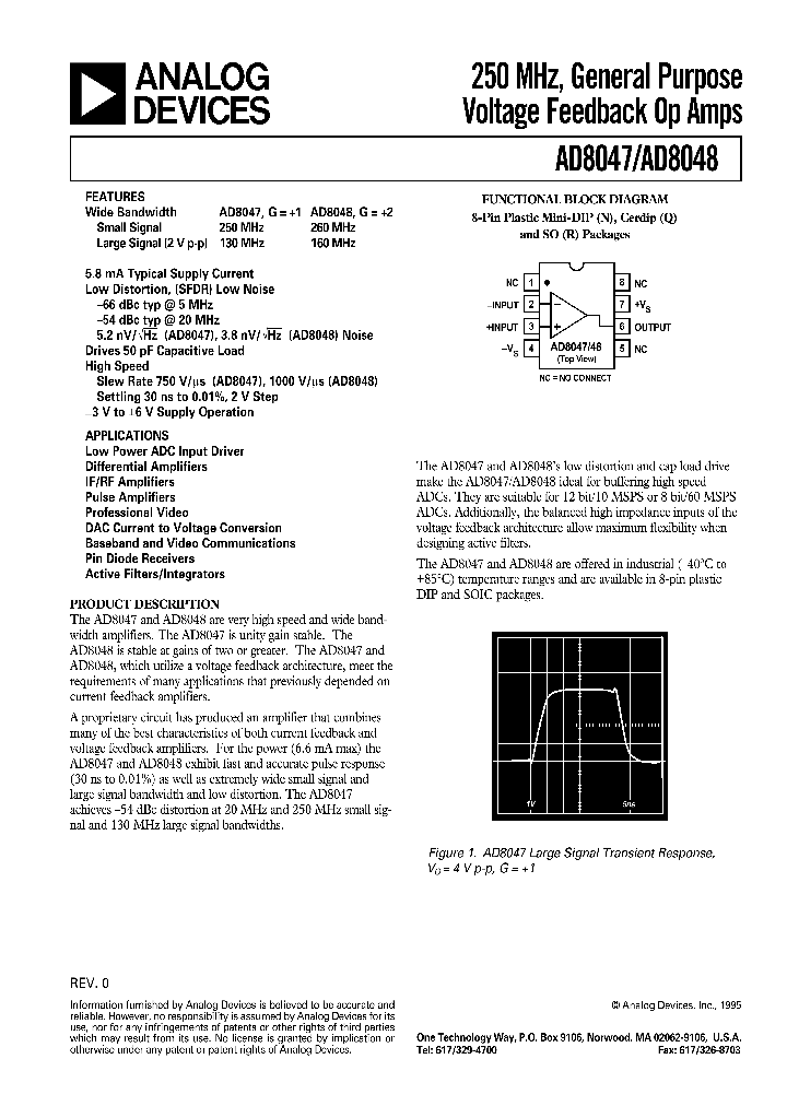 AD8047_175776.PDF Datasheet