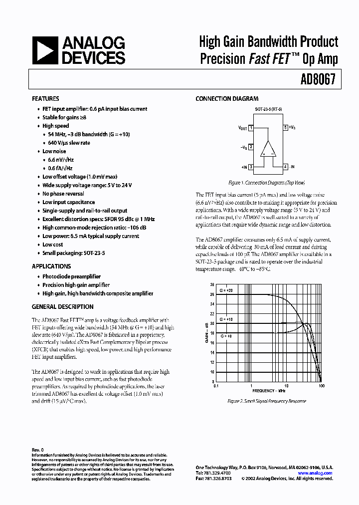 AD8067_190132.PDF Datasheet