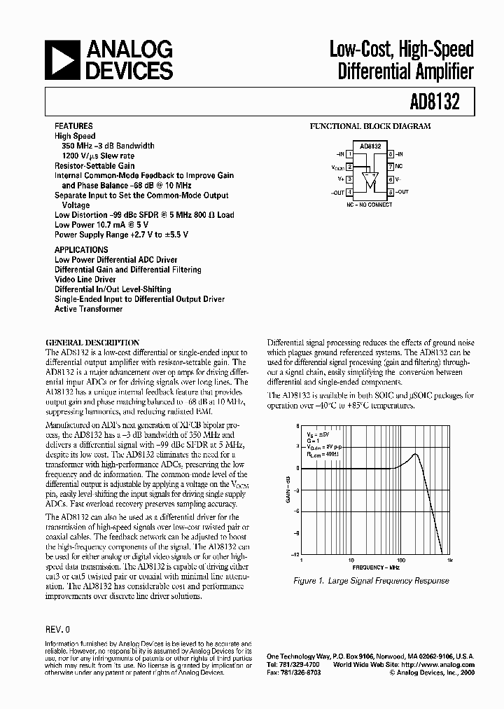 AD8132_188058.PDF Datasheet