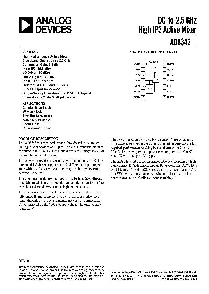 AD8343-EVAL_38689.PDF Datasheet